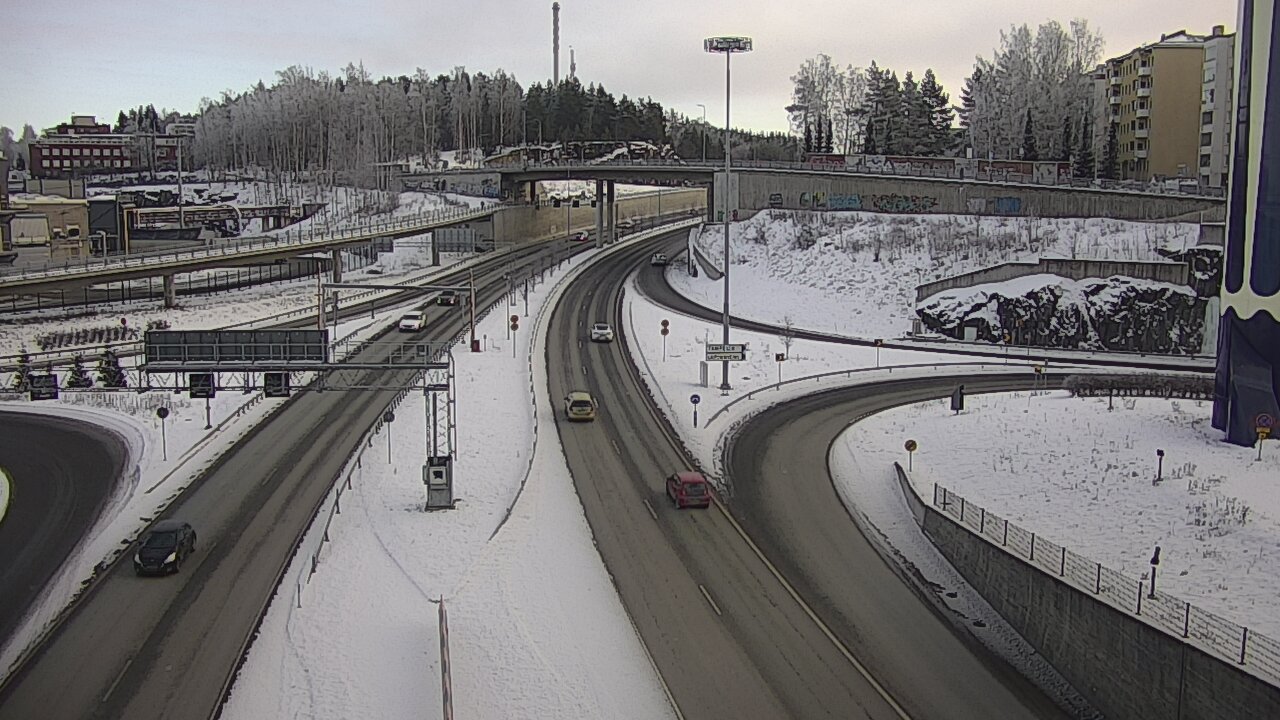 Weather Camera Image Road 12 Tampere, Rantatunneli Armonkallio, Tampere, Pirkanmaa