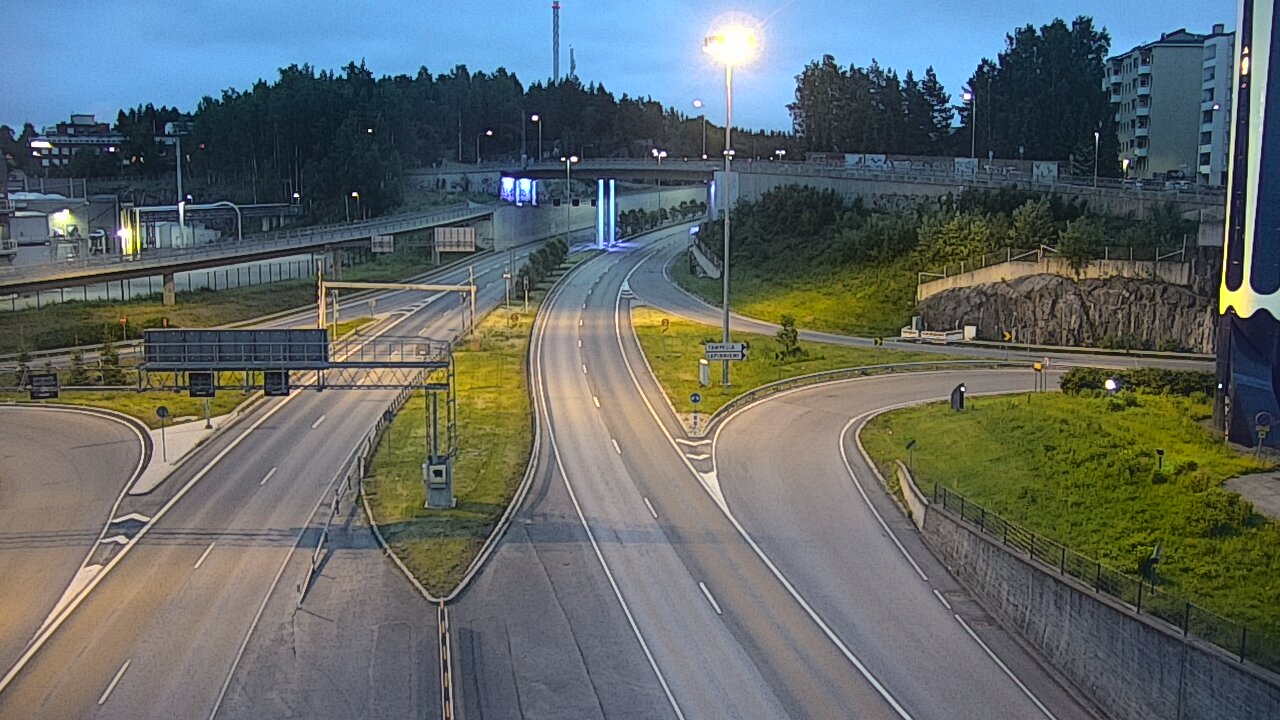 Kelikamerat Kuva Tie 12 Tampere, Rantatunneli Armonkallio, Tampere, Pirkanmaa