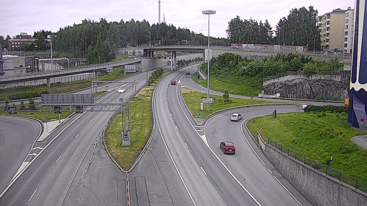Kelikamerat Kuva Tie 12 Tampere, Rantatunneli Armonkallio, Tampere, Pirkanmaa