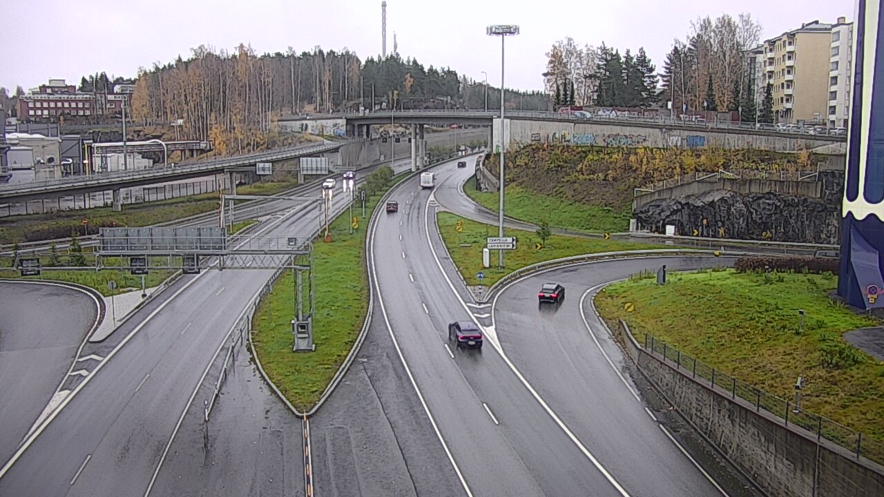 Kelikamerat Kuva Tie 12 Tampere, Rantatunneli Armonkallio, Tampere, Pirkanmaa