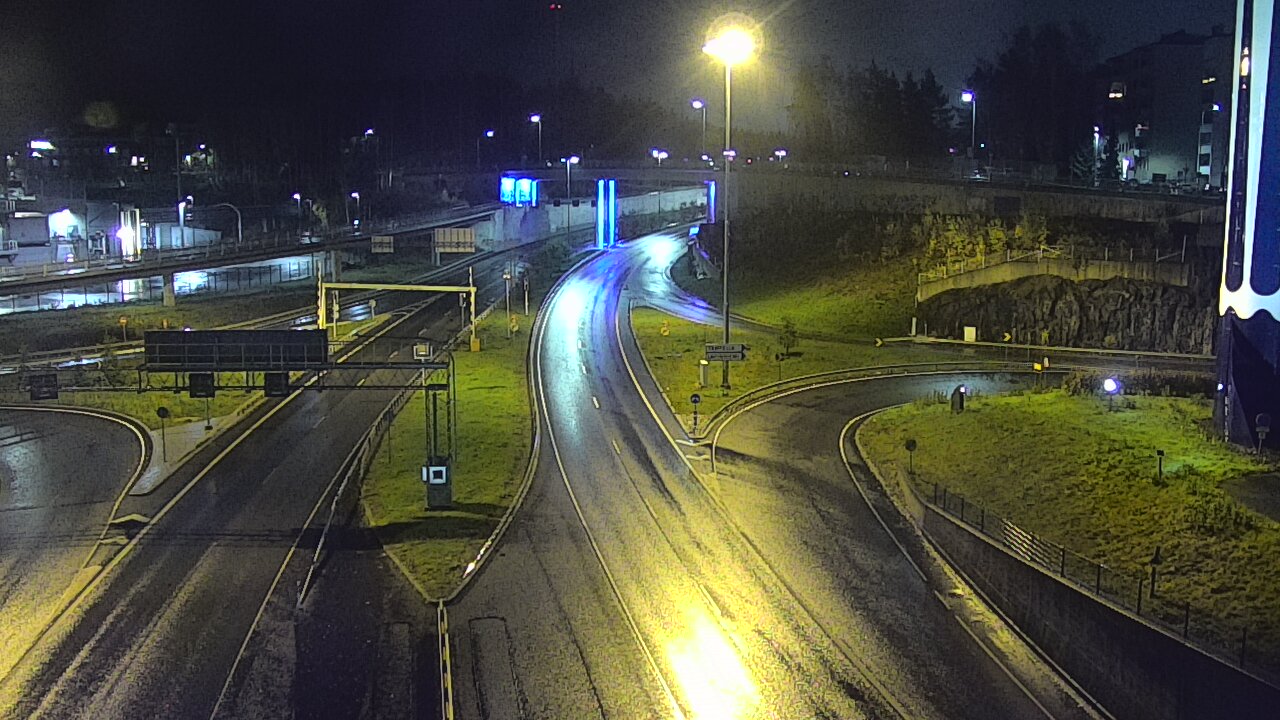 Kelikamerat Kuva Tie 12 Tampere, Rantatunneli Armonkallio, Tampere, Pirkanmaa