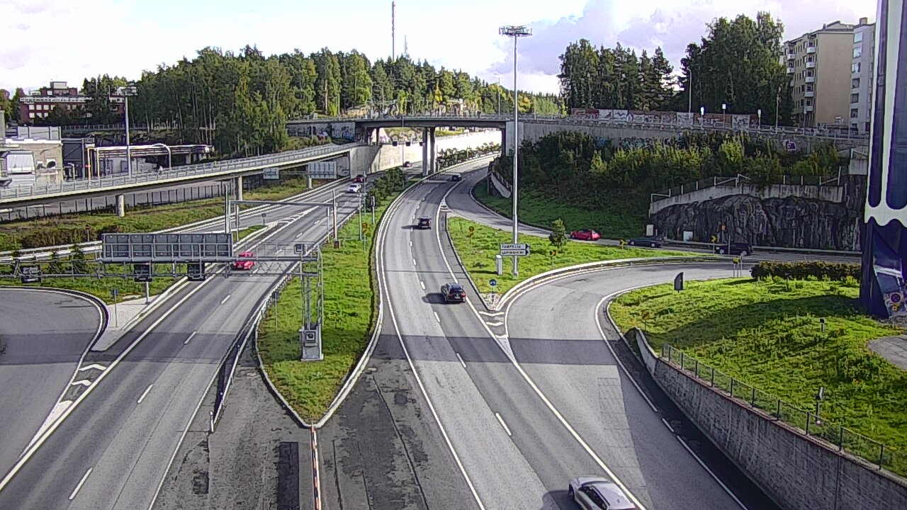 Weather Camera Image Road 12 Tampere, Rantatunneli Armonkallio, Tampere, Pirkanmaa