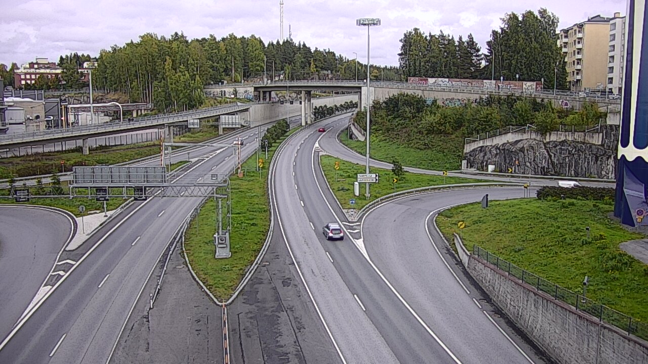 Kelikamerat Kuva Tie 12 Tampere, Rantatunneli Armonkallio, Tampere, Pirkanmaa