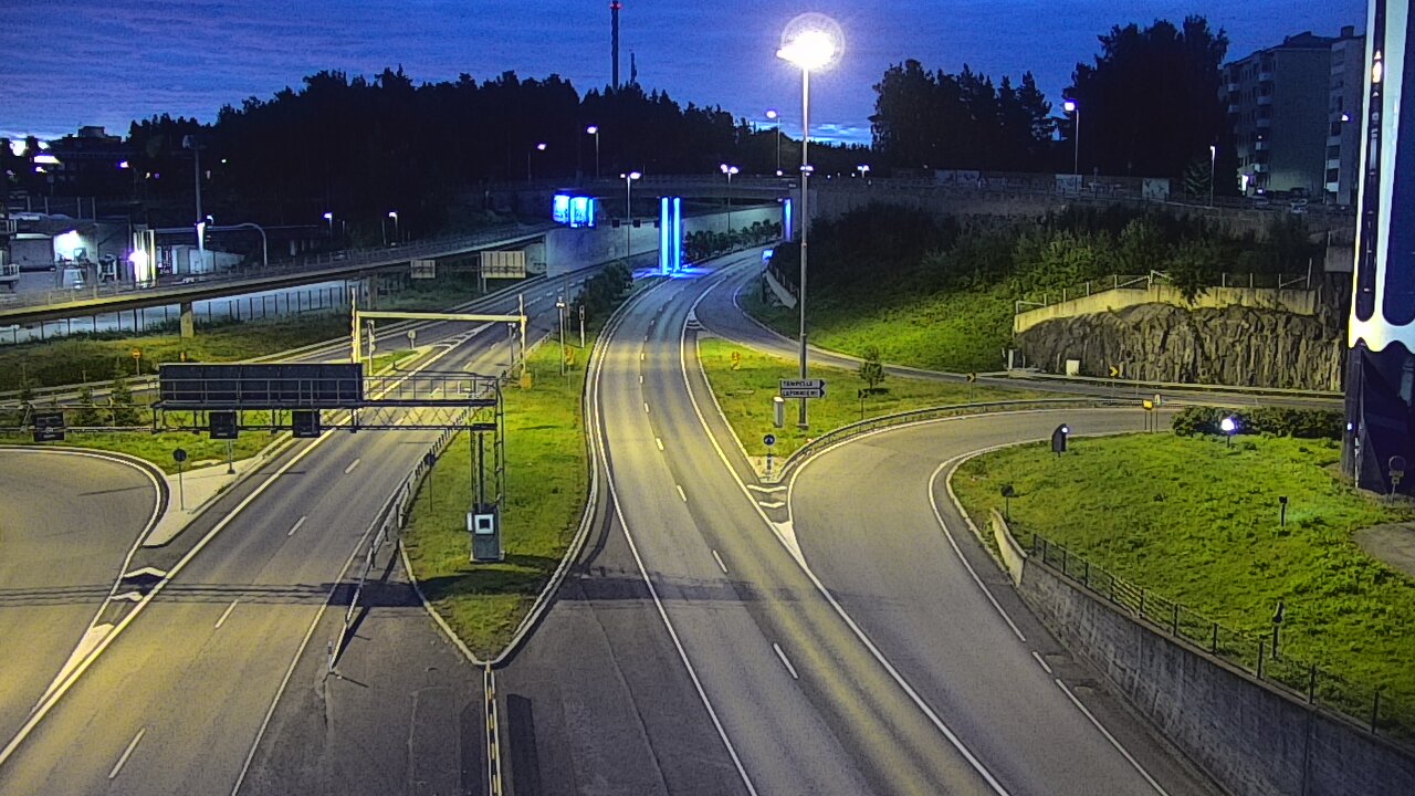 Kelikamerat Kuva Tie 12 Tampere, Rantatunneli Armonkallio, Tampere, Pirkanmaa