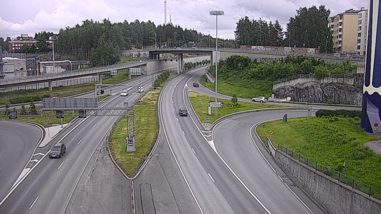 Kelikamerat Kuva Tie 12 Tampere, Rantatunneli Armonkallio, Tampere, Pirkanmaa