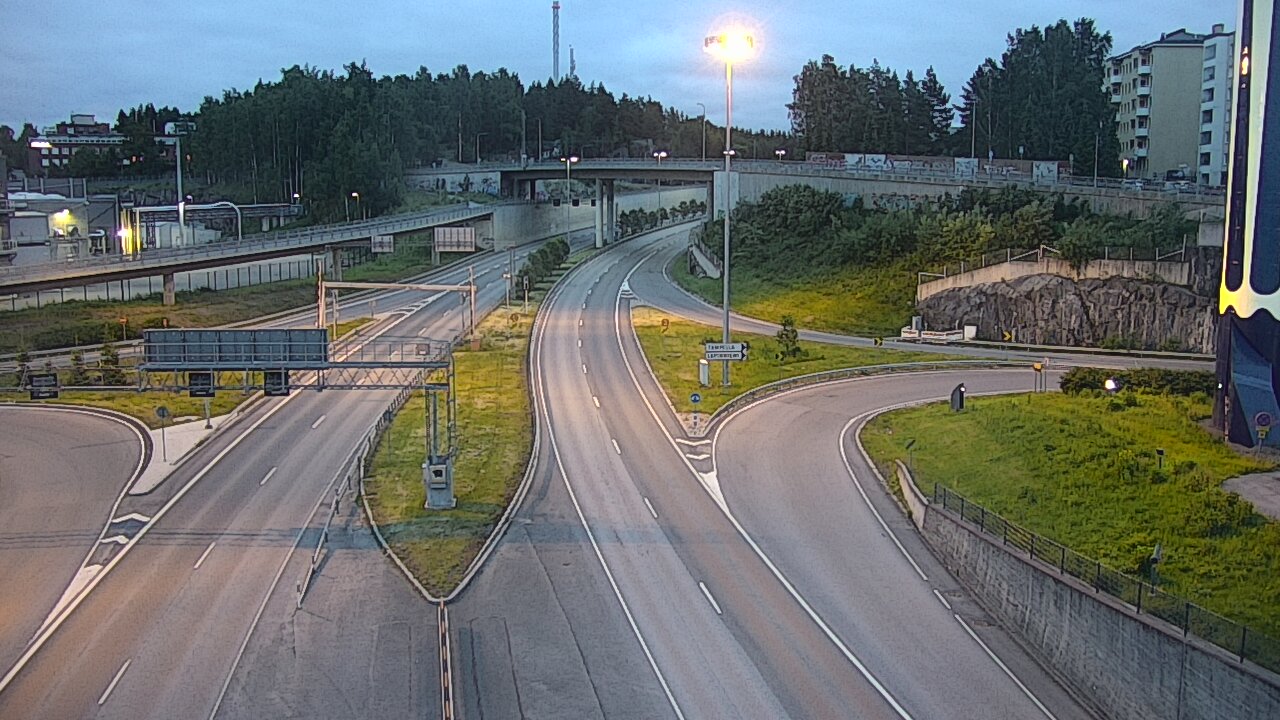Kelikamerat Kuva Tie 12 Tampere, Rantatunneli Armonkallio, Tampere, Pirkanmaa