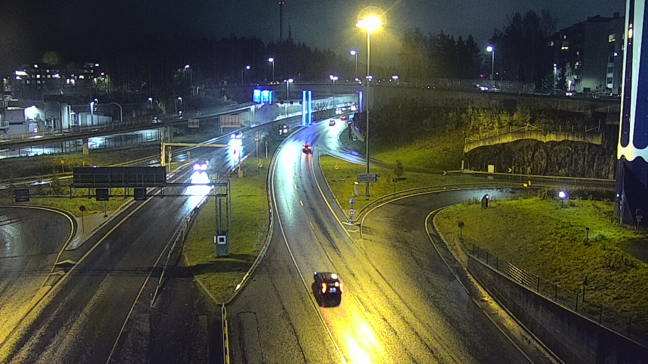 Kelikamerat Kuva Tie 12 Tampere, Rantatunneli Armonkallio, Tampere, Pirkanmaa