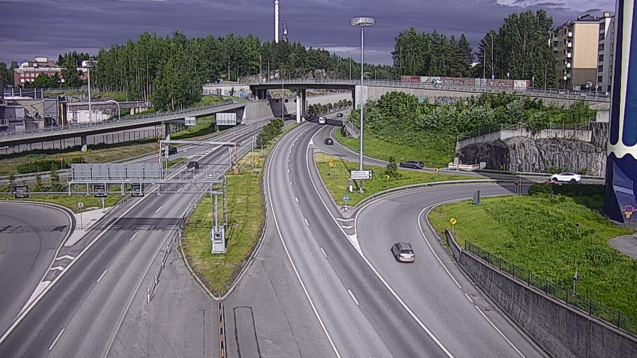 Kelikamerat Kuva Tie 12 Tampere, Rantatunneli Armonkallio, Tampere, Pirkanmaa