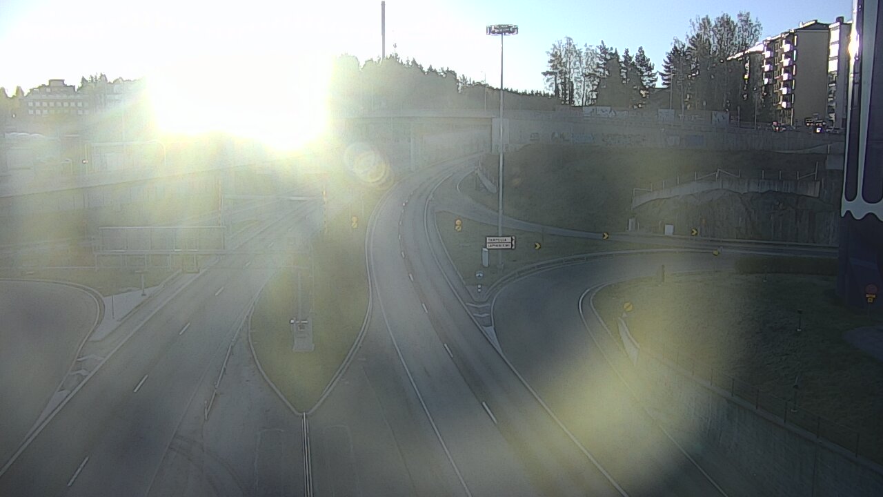 Weather Camera Image Väg 12 Tammerfors, Rantatunneli Armonkallio, Tampere, Pirkanmaa