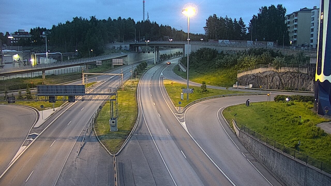 Kelikamerat Kuva Tie 12 Tampere, Rantatunneli Armonkallio, Tampere, Pirkanmaa