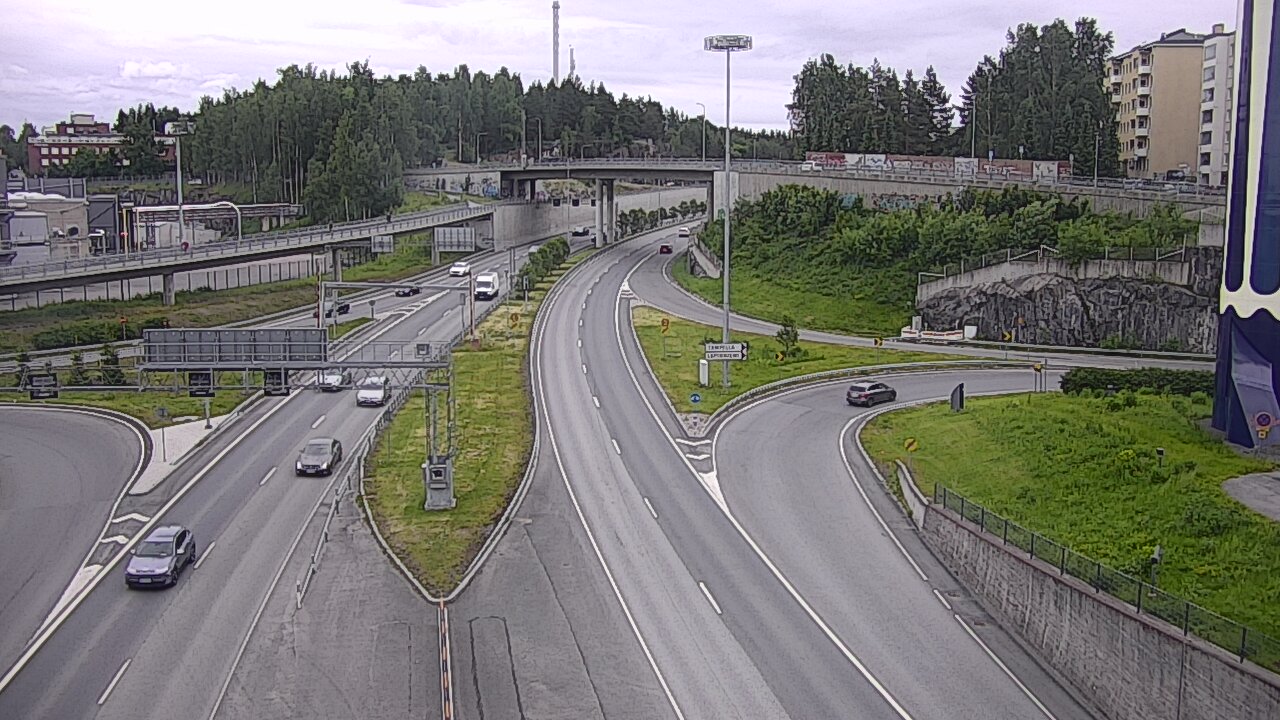 Kelikamerat Kuva Tie 12 Tampere, Rantatunneli Armonkallio, Tampere, Pirkanmaa