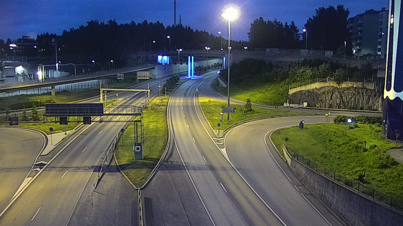 Kelikamerat Kuva Tie 12 Tampere, Rantatunneli Armonkallio, Tampere, Pirkanmaa