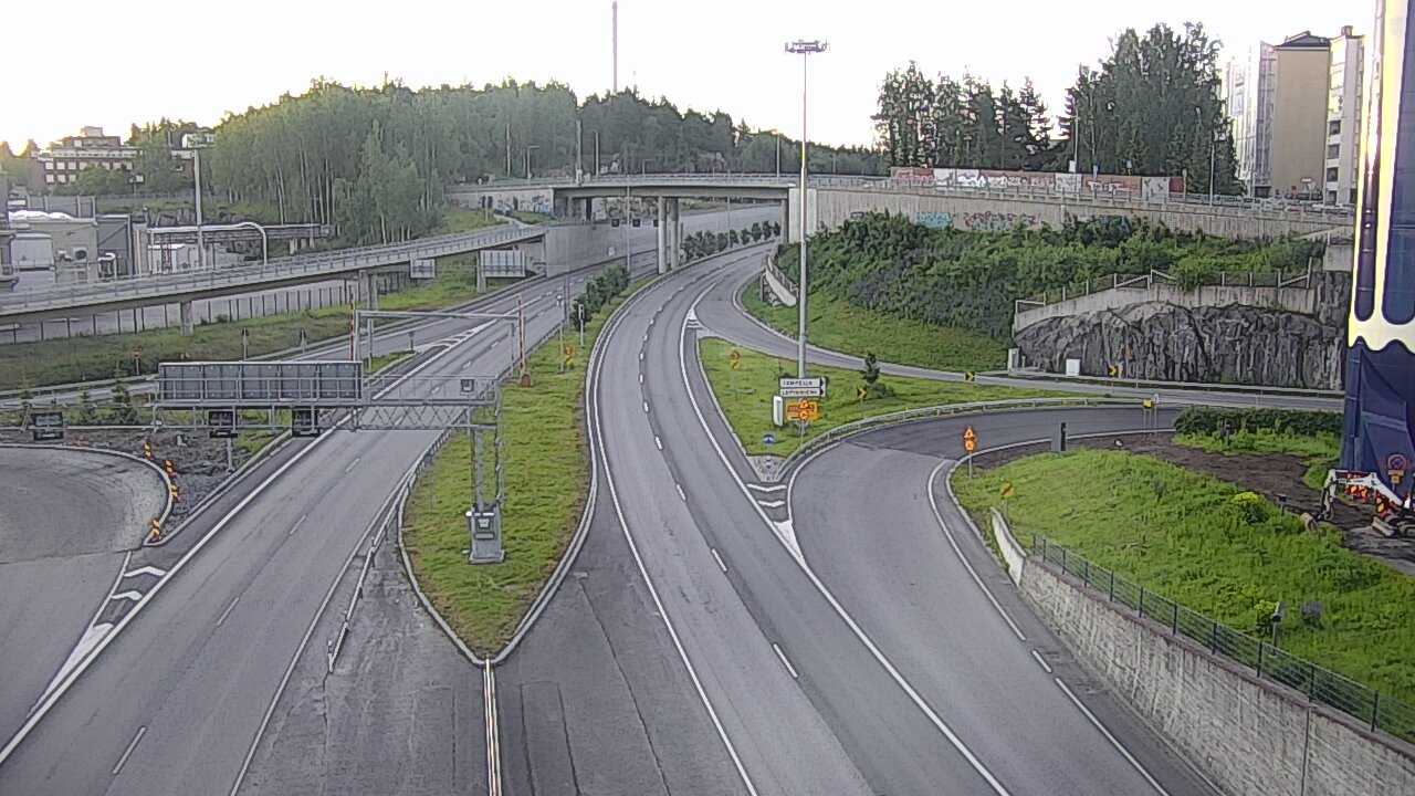 Kelikamerat Kuva Tie 12 Tampere, Rantatunneli Armonkallio, Tampere, Pirkanmaa