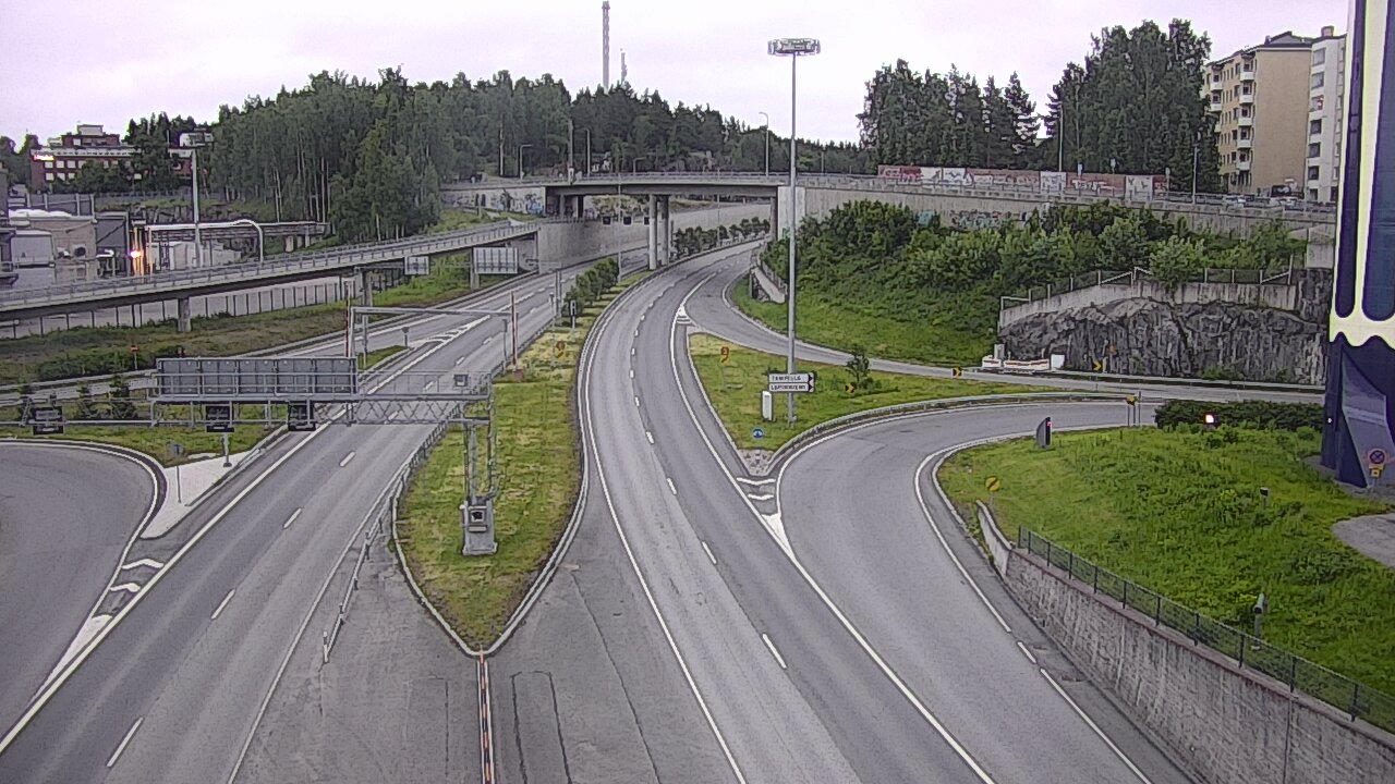 Kelikamerat Kuva Tie 12 Tampere, Rantatunneli Armonkallio, Tampere, Pirkanmaa