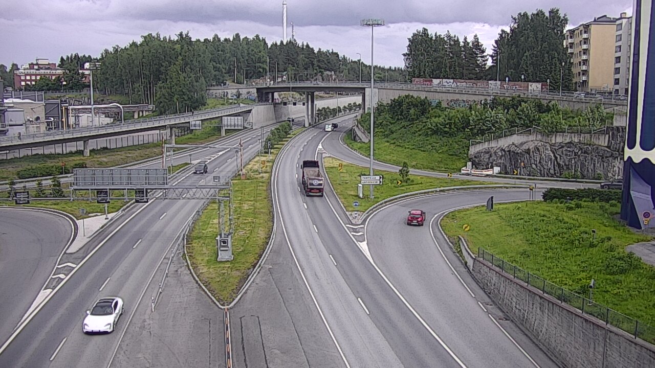 Kelikamerat Kuva Tie 12 Tampere, Rantatunneli Armonkallio, Tampere, Pirkanmaa
