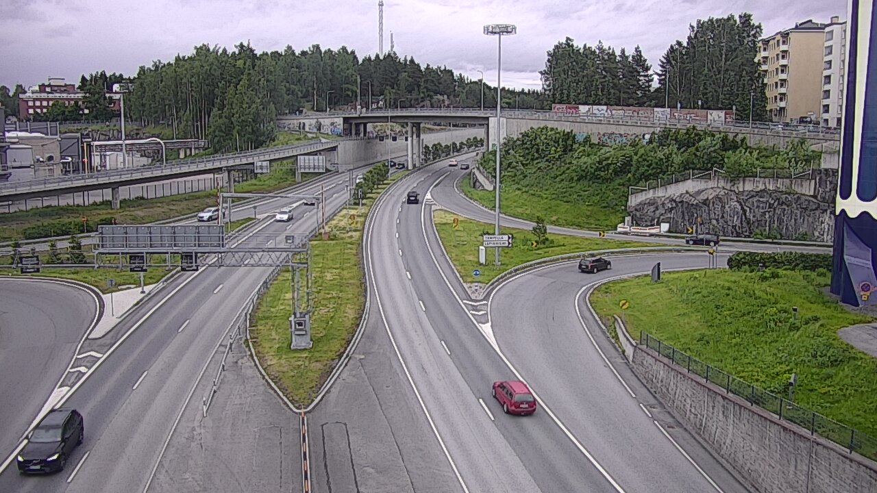 Kelikamerat Kuva Tie 12 Tampere, Rantatunneli Armonkallio, Tampere, Pirkanmaa