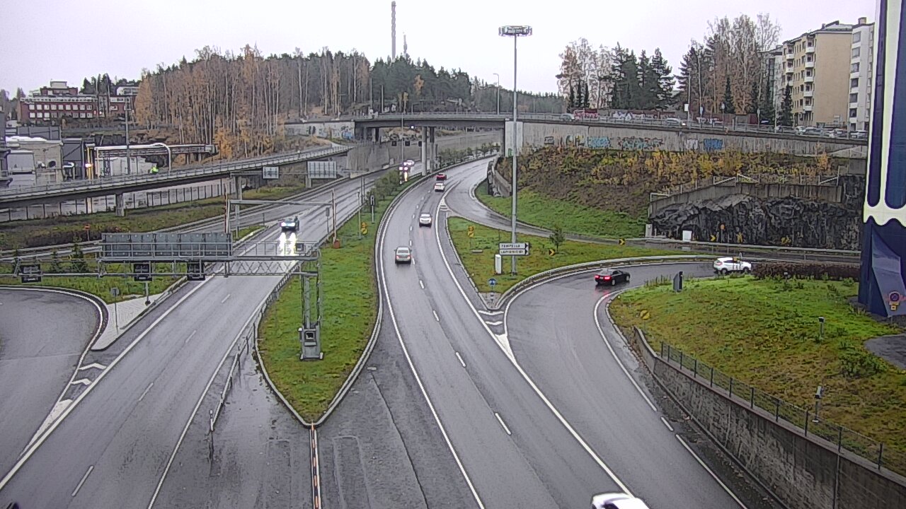 Kelikamerat Kuva Tie 12 Tampere, Rantatunneli Armonkallio, Tampere, Pirkanmaa