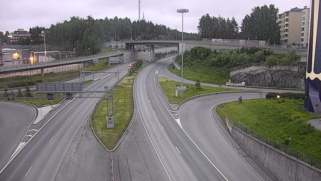 Kelikamerat Kuva Tie 12 Tampere, Rantatunneli Armonkallio, Tampere, Pirkanmaa
