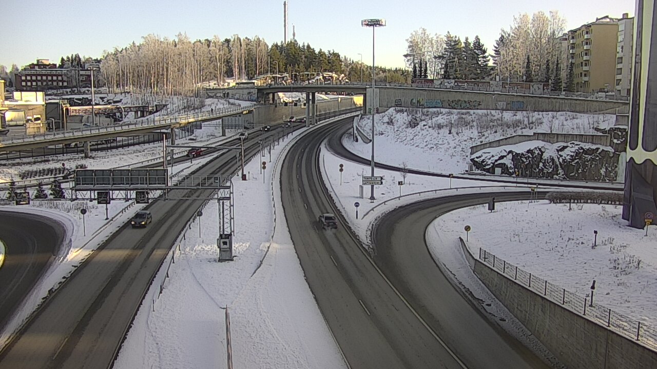 Weather Camera Image Road 12 Tampere, Rantatunneli Armonkallio, Tampere, Pirkanmaa