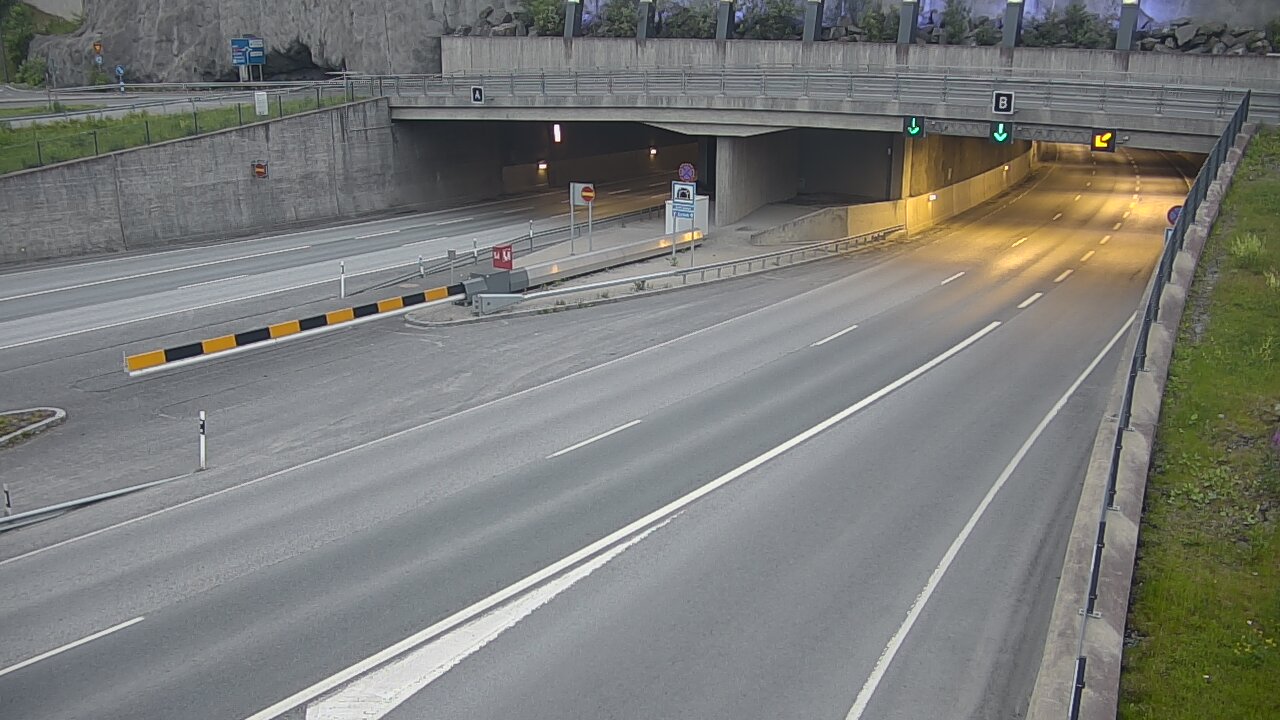 Kelikamerat Kuva Tie 12 Tampere, Rantatunneli puomi, itä, Tampere, Pirkanmaa