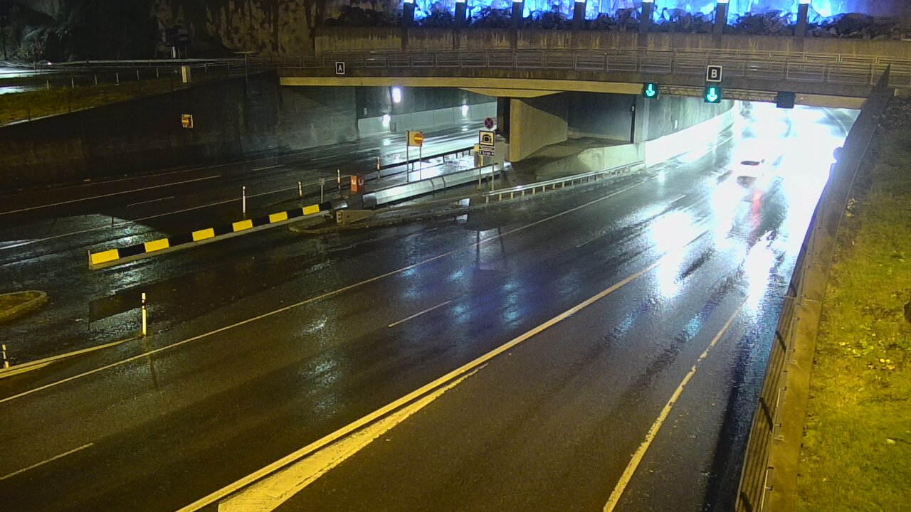 Kelikamerat Kuva Tie 12 Tampere, Rantatunneli puomi, itä, Tampere, Pirkanmaa