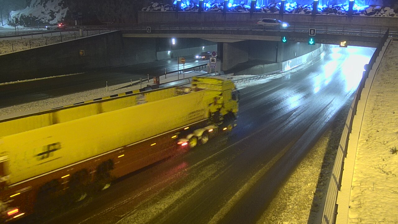 Kelikamerat Kuva Tie 12 Tampere, Rantatunneli puomi, itä, Tampere, Pirkanmaa