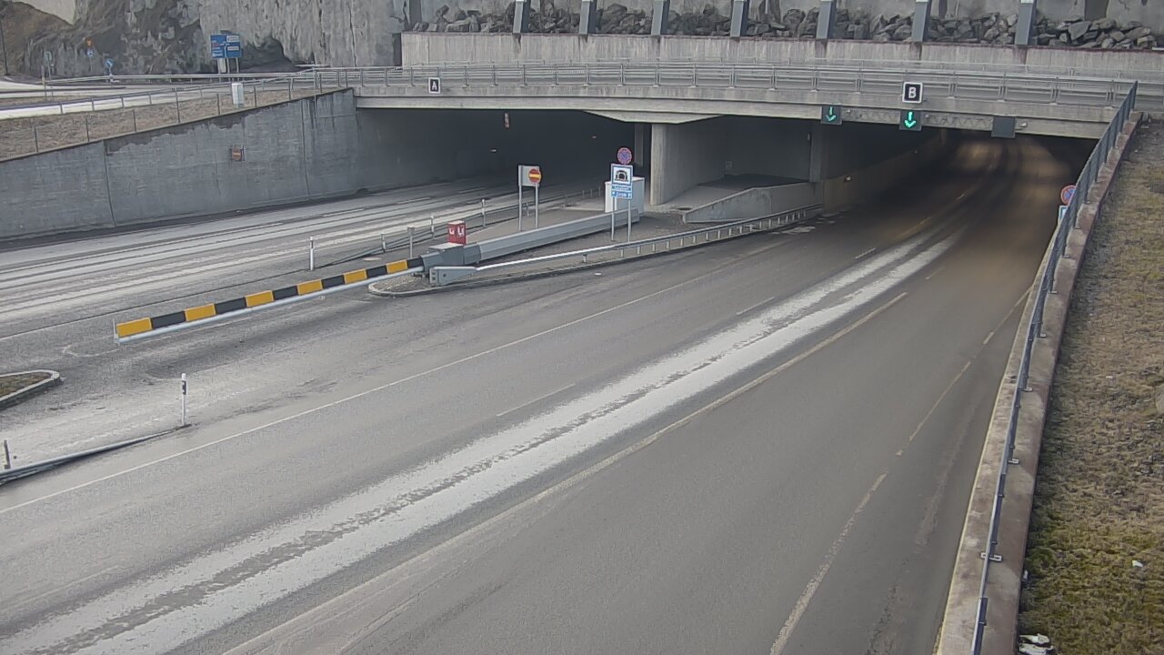 Kelikamerat Kuva Tie 12 Tampere, Rantatunneli puomi, itä, Tampere, Pirkanmaa