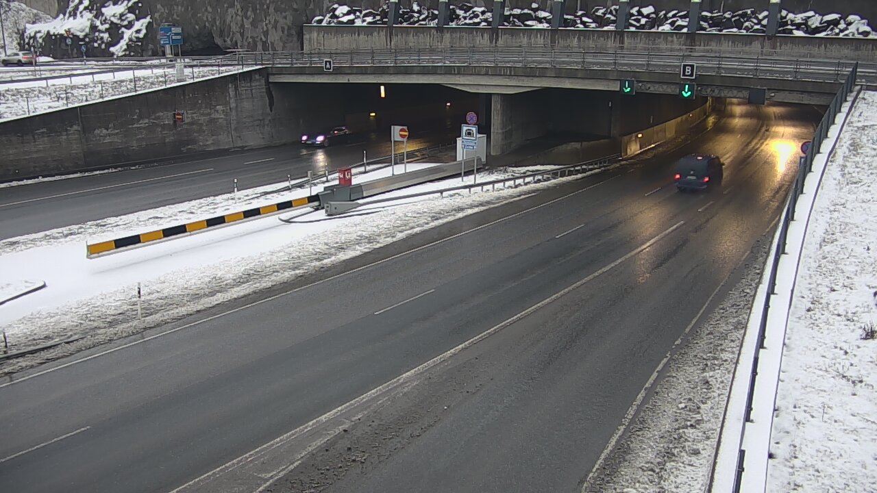 Kelikamerat Kuva Tie 12 Tampere, Rantatunneli puomi, itä, Tampere, Pirkanmaa