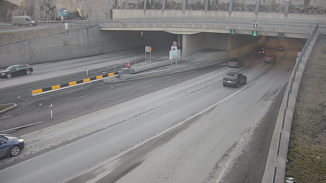 Kelikamerat Kuva Tie 12 Tampere, Rantatunneli puomi, itä, Tampere, Pirkanmaa