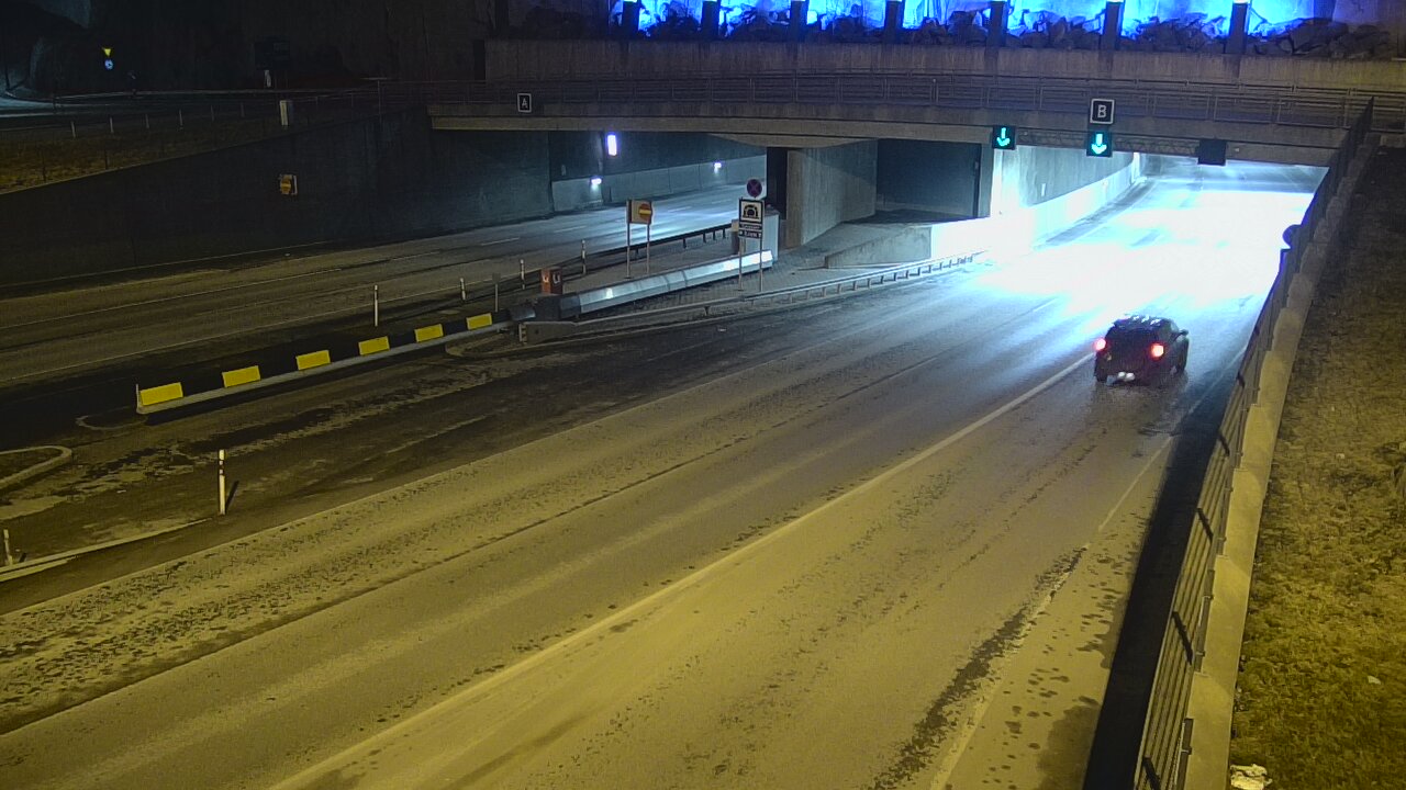 Kelikamerat Kuva Tie 12 Tampere, Rantatunneli puomi, itä, Tampere, Pirkanmaa