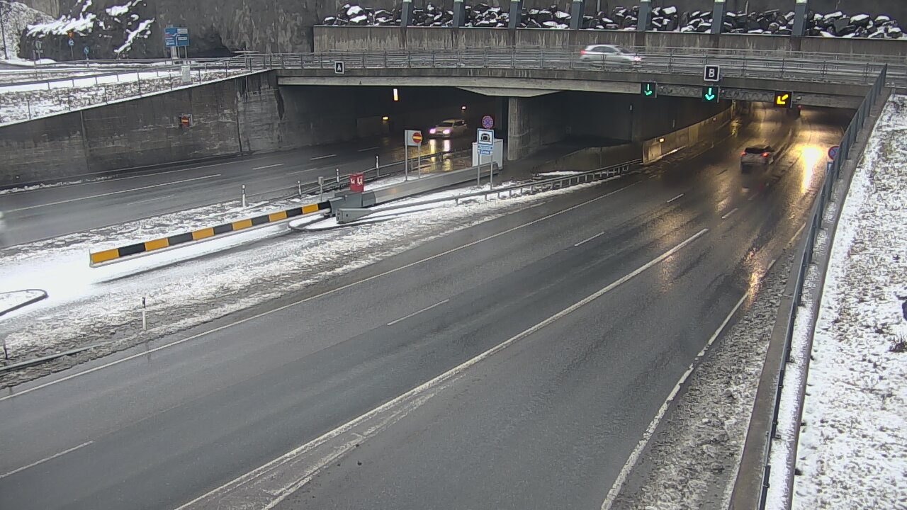 Kelikamerat Kuva Tie 12 Tampere, Rantatunneli puomi, itä, Tampere, Pirkanmaa