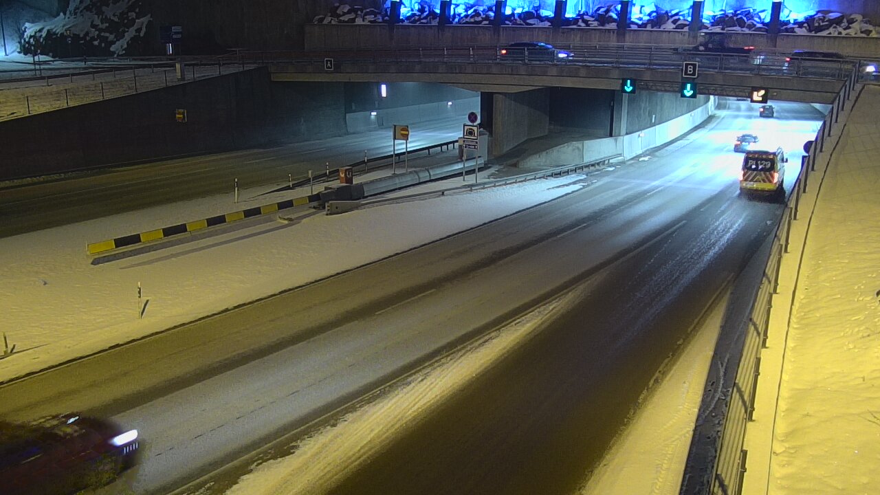 Kelikamerat Kuva Tie 12 Tampere, Rantatunneli puomi, itä, Tampere, Pirkanmaa