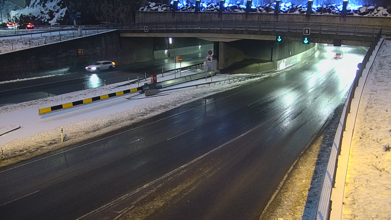 Kelikamerat Kuva Tie 12 Tampere, Rantatunneli puomi, itä, Tampere, Pirkanmaa