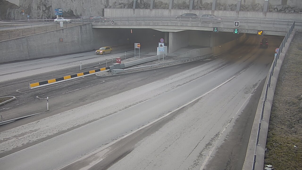 Kelikamerat Kuva Tie 12 Tampere, Rantatunneli puomi, itä, Tampere, Pirkanmaa