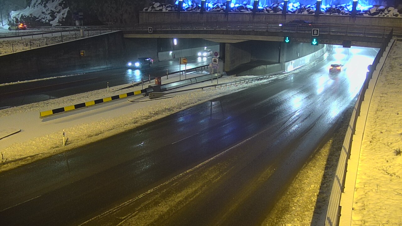 Kelikamerat Kuva Tie 12 Tampere, Rantatunneli puomi, itä, Tampere, Pirkanmaa