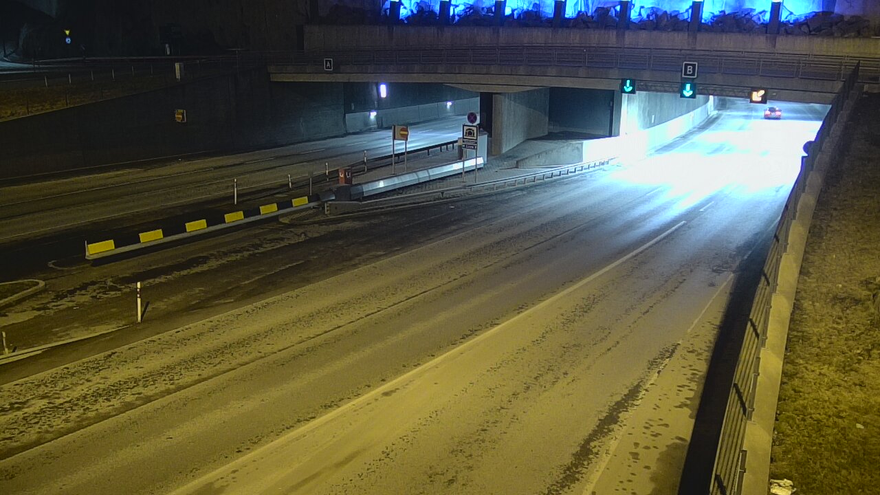 Kelikamerat Kuva Tie 12 Tampere, Rantatunneli puomi, itä, Tampere, Pirkanmaa