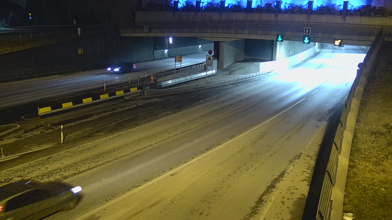 Kelikamerat Kuva Tie 12 Tampere, Rantatunneli puomi, itä, Tampere, Pirkanmaa