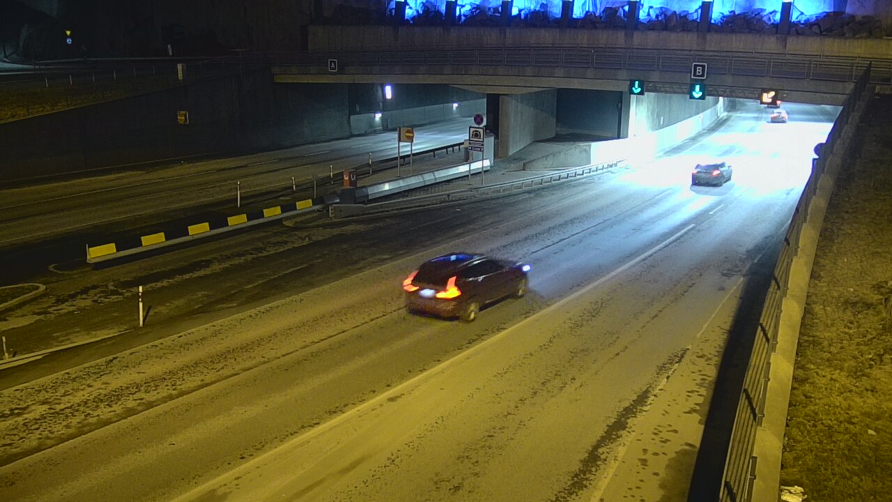 Kelikamerat Kuva Tie 12 Tampere, Rantatunneli puomi, itä, Tampere, Pirkanmaa