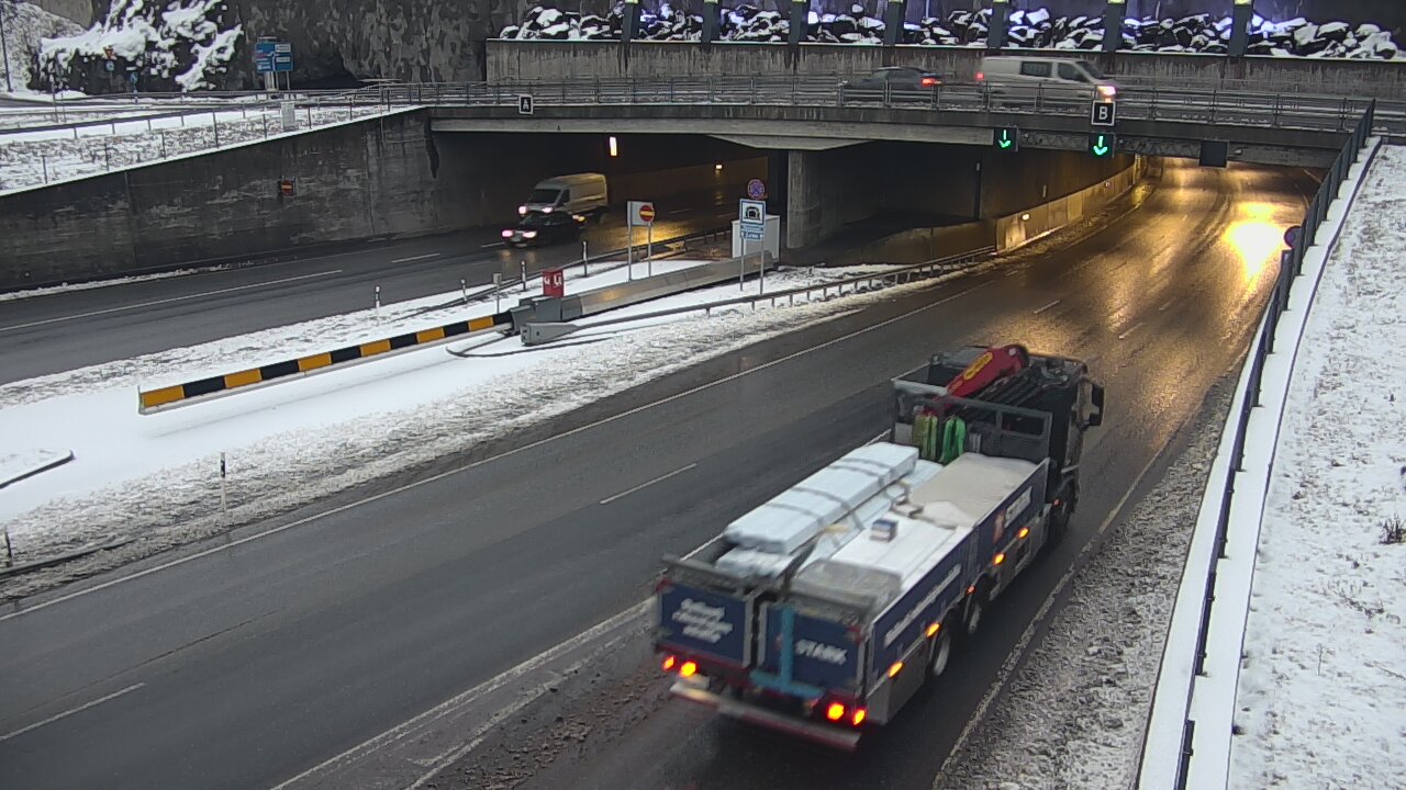 Kelikamerat Kuva Tie 12 Tampere, Rantatunneli puomi, itä, Tampere, Pirkanmaa