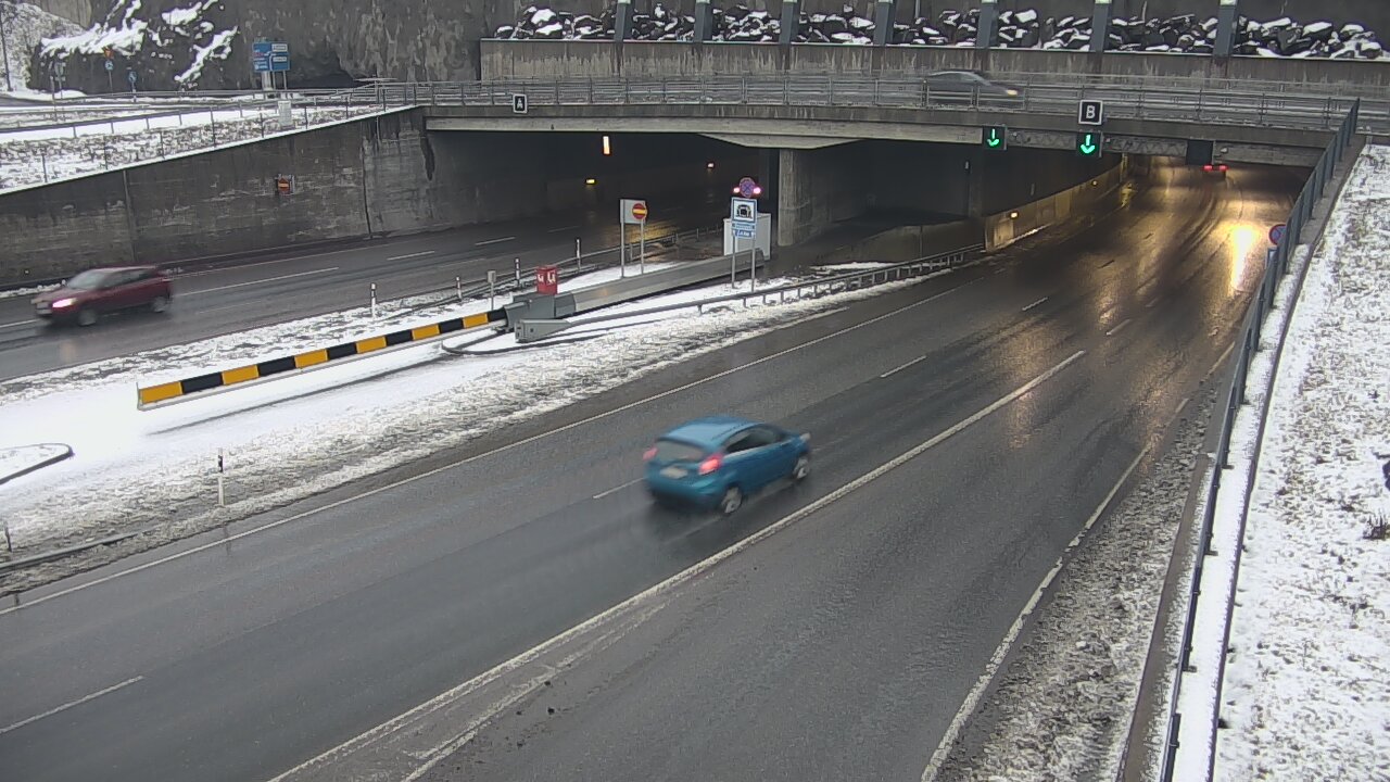 Kelikamerat Kuva Tie 12 Tampere, Rantatunneli puomi, itä, Tampere, Pirkanmaa