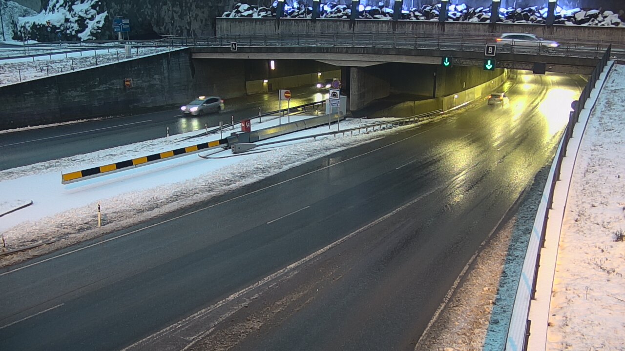 Kelikamerat Kuva Tie 12 Tampere, Rantatunneli puomi, itä, Tampere, Pirkanmaa