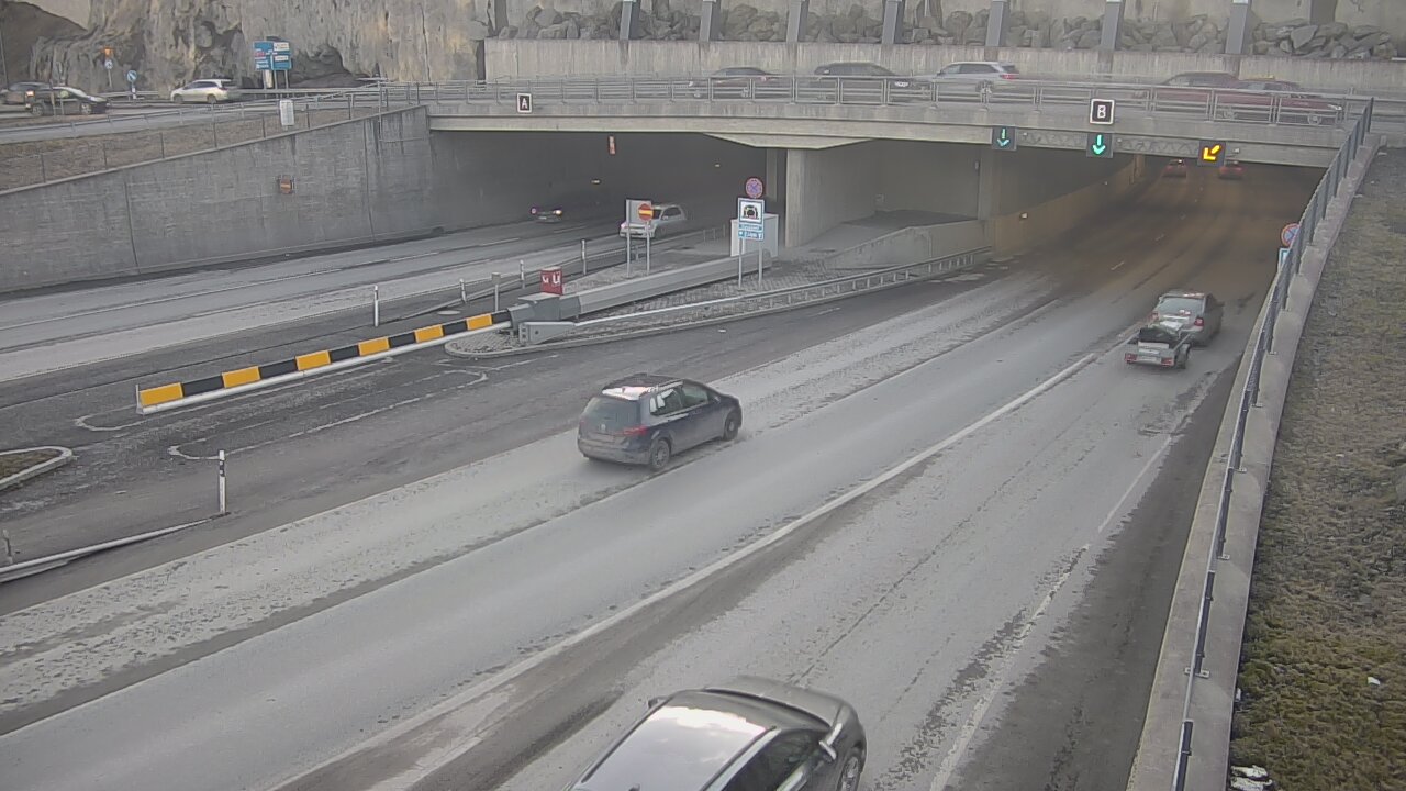 Kelikamerat Kuva Tie 12 Tampere, Rantatunneli puomi, itä, Tampere, Pirkanmaa