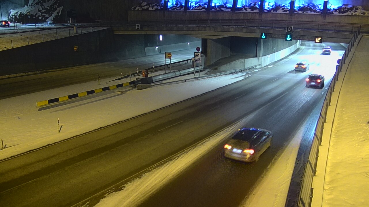 Kelikamerat Kuva Tie 12 Tampere, Rantatunneli puomi, itä, Tampere, Pirkanmaa