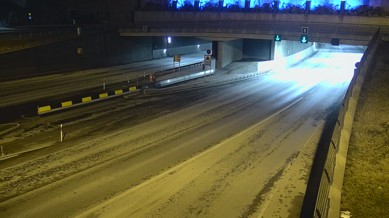 Kelikamerat Kuva Tie 12 Tampere, Rantatunneli puomi, itä, Tampere, Pirkanmaa