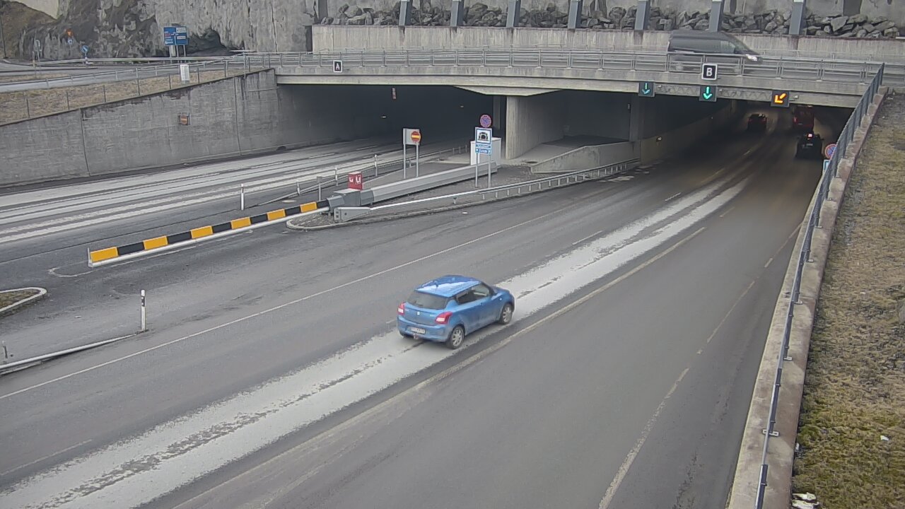 Kelikamerat Kuva Tie 12 Tampere, Rantatunneli puomi, itä, Tampere, Pirkanmaa