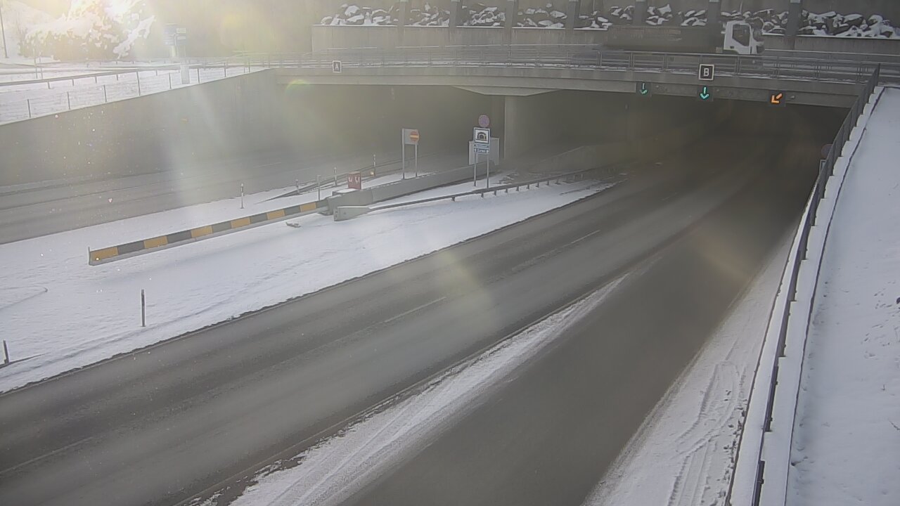 Kelikamerat Kuva Tie 12 Tampere, Rantatunneli puomi, itä, Tampere, Pirkanmaa