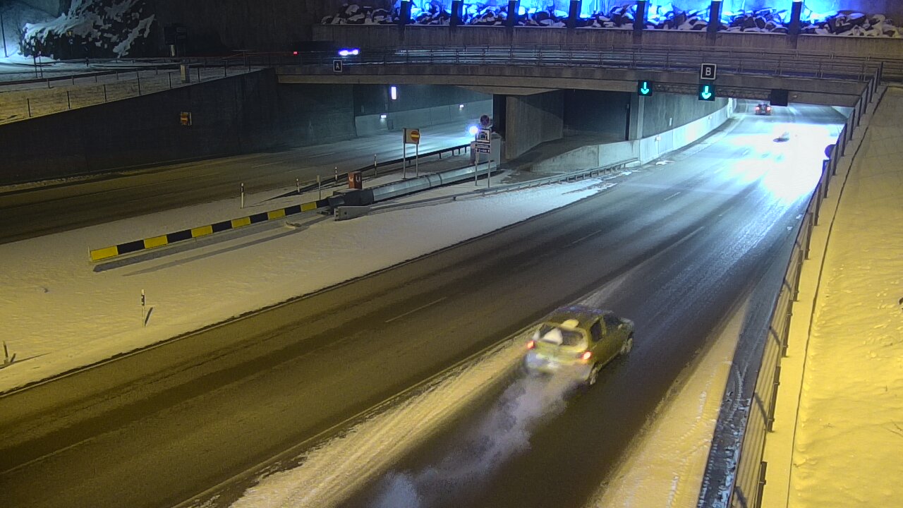 Kelikamerat Kuva Tie 12 Tampere, Rantatunneli puomi, itä, Tampere, Pirkanmaa