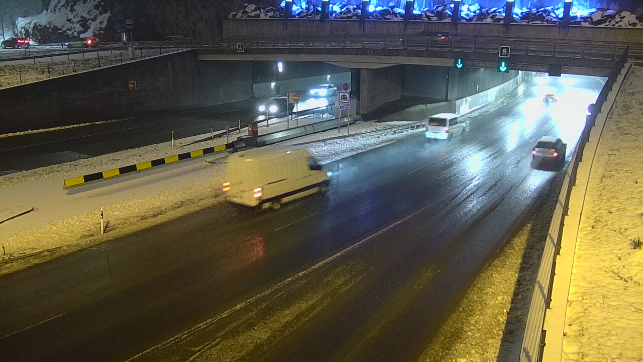 Kelikamerat Kuva Tie 12 Tampere, Rantatunneli puomi, itä, Tampere, Pirkanmaa