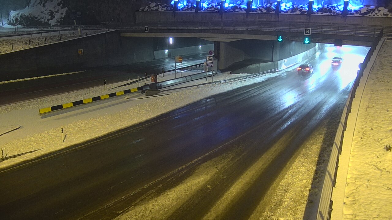 Kelikamerat Kuva Tie 12 Tampere, Rantatunneli puomi, itä, Tampere, Pirkanmaa