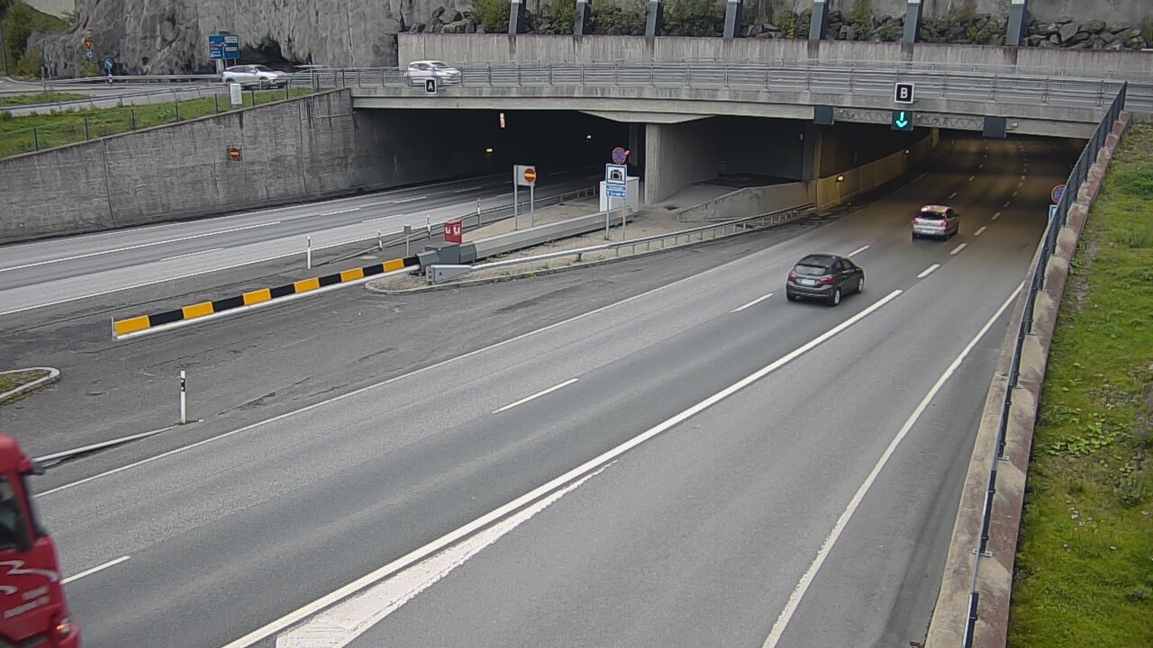 Kelikamerat Kuva Tie 12 Tampere, Rantatunneli puomi, itä, Tampere, Pirkanmaa